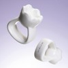 HAUA Ring Gua Sha, Korean Facial Tools, Premium Natural Ceramic,