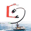 Marine Kill Switch Safety Stop Switch Lanyard Replacement for Marine