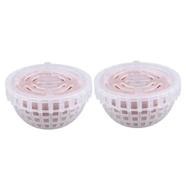 Totority 2pcs Moss Planting Balls for Aquarium Fish Tank Decoration Shrimp Hiding House Hydroponic Container for Aquatic Plants Suitable for Fresh and Salt Water