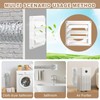 Dryer Vent Kit Through Wall with Hose/Duct Connector/Wall Plate, 4