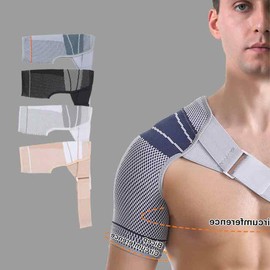 회전근개 지지대 부상 탈구 AC 라브럼 파열용 1개 어깨 안정 보조 압박 슬리브 [bla] Rotator Cuff Support Brace for Injury, Dislocation, AC Labrum Tear, 1 Piece Shoulder Stability Compression Sleeve [bla]