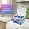 94oz /2.8L Laundry Pods Container With One-Press Lid for Laundry