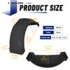 ECOTRIC 2 Pcs Trailer Fenders W/Steps Compatible with 13" Diameter