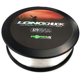 Korda LongChuck Low Stretch Distance Casting Mono Clear 1000m Spools: 10lb