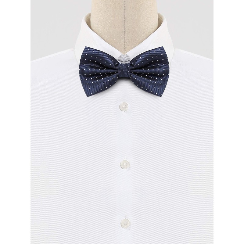 Allegra K One-Touch Bow Tie, Polka Dot, For Adults, Formal,