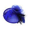 Fascinators Hat Flower Women Girls Hair Mesh Feather Clip Elegant