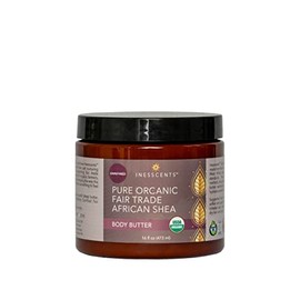 Inesscents Aromatic Botanicals Organic Fair Trade African Shea Butter 16 oz. Tub