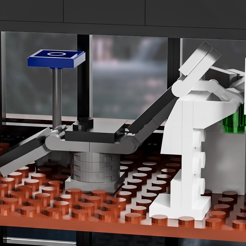 NETEHU Romance Films Fans Architecture Blocks，House Building Set House Present