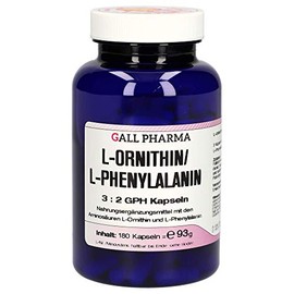 Gall Pharma Ornithin/Length 700 mg Alanine 3: 2 GPH Capsules Pack of 180