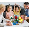 YISIMIN 100PCS 1" Light Up Magnetic Blocks Building Set, Building