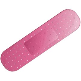 9.8x2.7” GIANT Pink Bandaid Bandage  Funny CarTruck Vehicle Bumper Sticker Decal