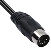DIN 5 Pin to RCA Cable, tunghey 5-Pin Din Male