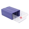 Drawer Storage Box 205x135x78mm Modular Stackable Plastic Parts Organizer with