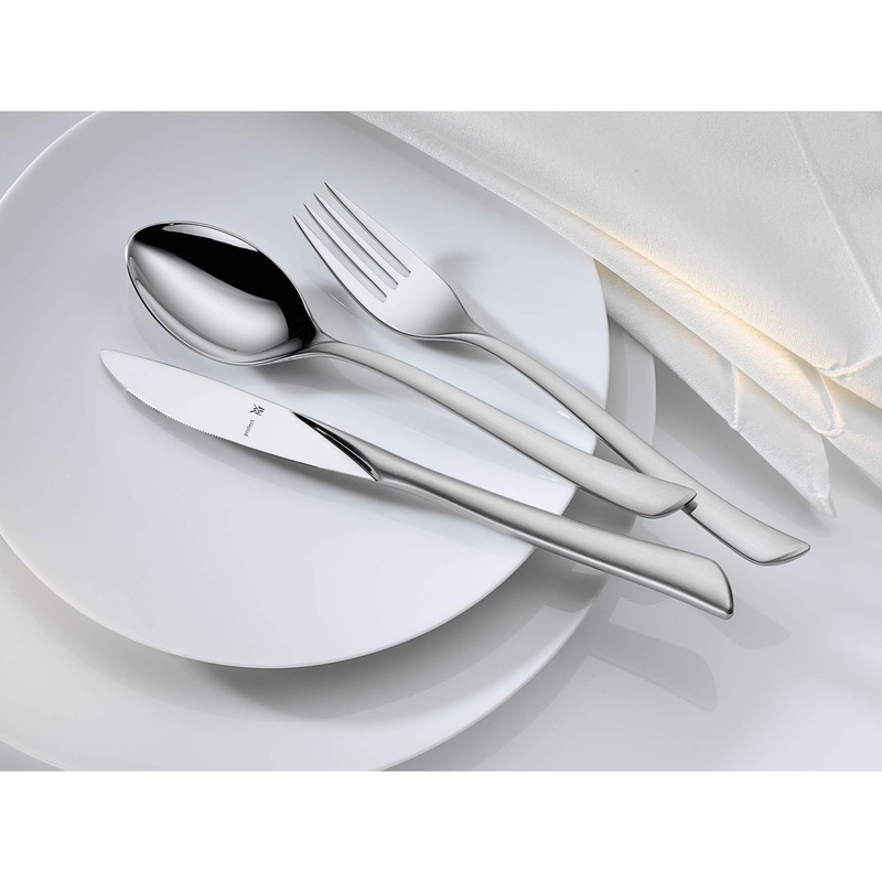 WMF Virginia Menülöffel 20,8 cm, Cromargan protect Edelstahl teilmattiert, kratzbeständig,