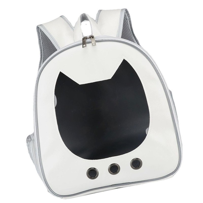 Pet Carrying Backpack Breathable Waterproof Scratch Resistant Large Window Portable