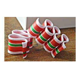 Sevigny's Thin Peppermint Ribbon Candy Old-Fashioned Christmas Classic Candy - Red and Green - Made in U.S.A. 3oz (1)