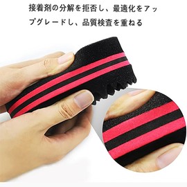 2pcs Sponge Brush Afro Comb Oval Double Hole Curly Hair Sponge Foam Curly Hair Sponge Brush