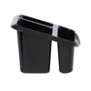 Wham Casa Large Sink Tidy/Organiser (Black)