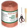 Witvalism Copper Mesh Rodent Control, 5in x 32ft Premium Copper