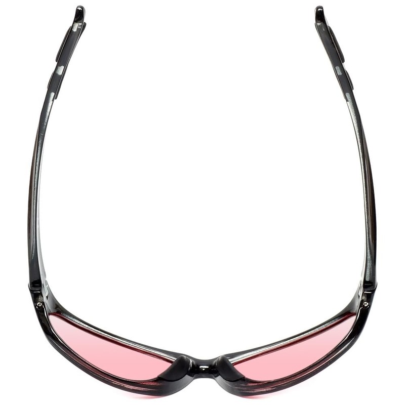 Calabria FL-41 Pink Tinted Glasses Light Sensitivity Outdoor Indoor Migraine