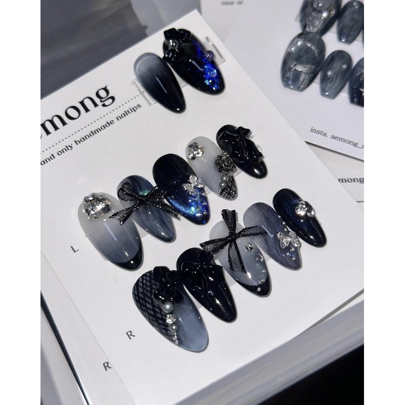 Aemong: Coco Blue - Short Oval / Aemong : 코코블루