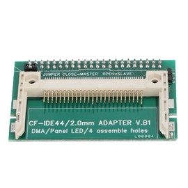 Adapter CF Card to Vertical 2.5 Inch 44-Pin IDE Hard Drive with IDE Slots and ITX Type I, II and Microdrive for Linux for DOS for
