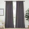 NICETOWN Bedroom Curtains Blackout Curtain Panels - (Gray Color) 52x95