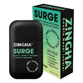 Z!ngha Aromaterapía Inhalador Nasal Escencias Aceites Natur Surge Mejora-frescura