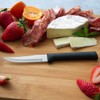 RADA Cutlery Heavy Duty Paring Knife, Black Handle, Pack of