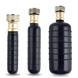 LEONTOOL 3 Pcs Drain Bladder Kit Rubber Drain Cleaning Bladder Fits 1" to 6" Pipes, Unclogs Stubborn Blockages for Bathroom Sinks, Showers, Swimming Pool Drains, Kitchen Sinks and Main Drains