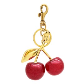 Novadex Cherry Keychain Bag Charm with Letter Tag for Women - Cute Purse Accessories Keychains for Handbags, Christmas Gifts K