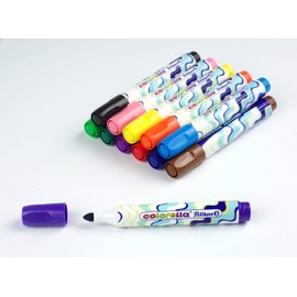 Pelikan Colorella Cone-Nib Marker, Round Barrel, Set of 12 Markers, 1 Set (301112US)