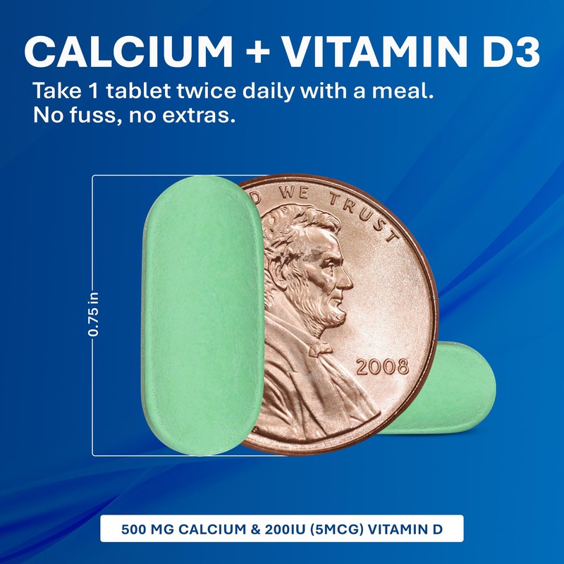 MAJOR Oyster Shell Calcium 500mg Tablets with Vitamin D3 200IU