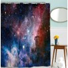 goodbath Galaxy Shower Curtain,Outer Space Universe Nebula Starry Sky Shower
