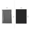 UTEBIT Black Cloth Photography 150 x 200cm Folding Background Sheet