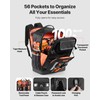 VEVOR Tool Backpack, 56 Pockets, Heavy-duty Tools Storage Organizer Bags