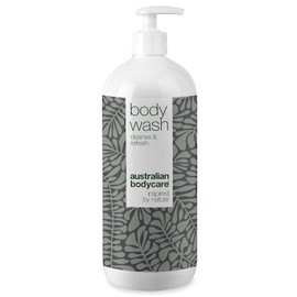 Shower Gel with 4-Terpineol known from Tea Tree Oil 1000 ml - Body Wash helps Pimples, Athlete's Foot, Ringworm, Jock Itch, Acne & Body Odor