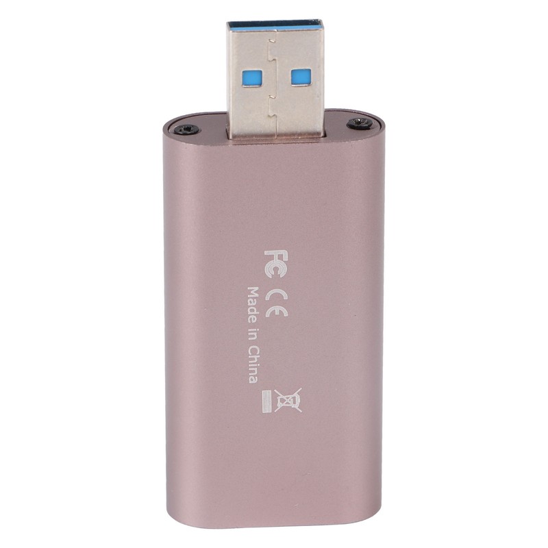 Video Capturing Card 1080P 60Hz USB Interface HD Input Aluminum