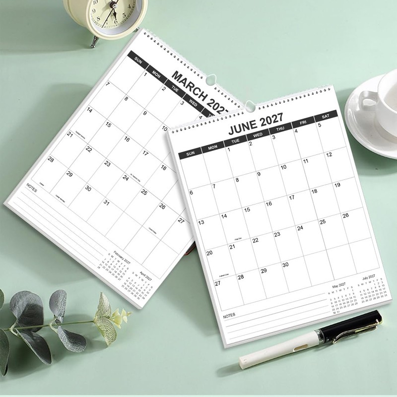 2026-2027 Wall Calendar - Runs from July 2026 until December