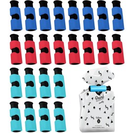 YWKJDDM Sealing Clips, Pack of 24 Sealing Clips for Bags, Bag Clips, Sealing Clips for Bags, Fasteners for Freezer Bags, Food Clips for Home, Kitchen, Office (3 Colours)