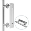 TSMST 24CM Sliding Door Handle Double Sided Barn Door Handle