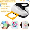 Hexagon Paper Punch, HexagonPunches for Paper Crafts, 1.97 Inch HexagonHole