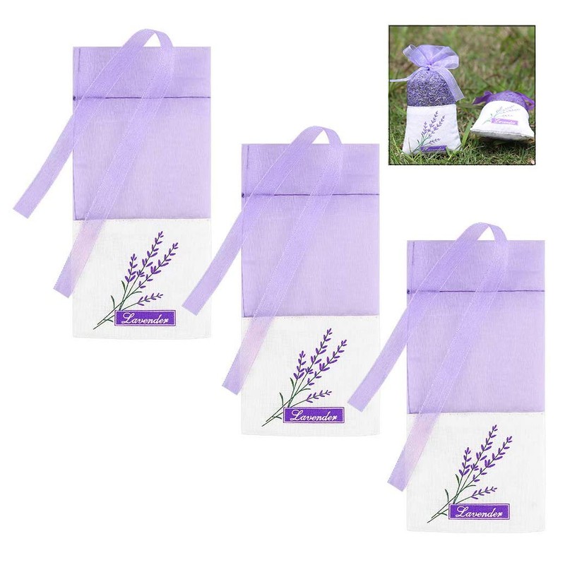 Gearmax 30 Pcs Dried Lavender Sachets Bags,Empty Lavendar Flower Sachet