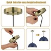 MAYOMAJO 2 Pack 5-1/8 Inches Light Canopy Kit with Heavy