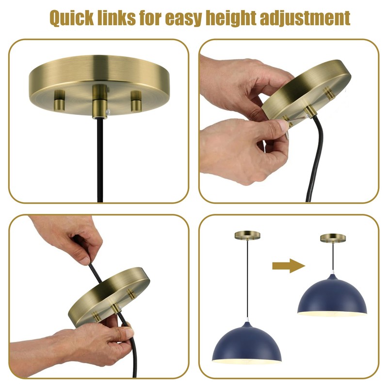 MAYOMAJO 2 Pack 5-1/8 Inches Light Canopy Kit with Heavy
