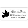 Atelier Elegance Custom Address Labels, Any Name, Any Address, Dove,