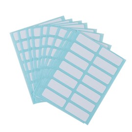 Vctitil 168pcs in 12Sheets Price Sticker Blank Note Labels Sticky Writable Labels Blank White Name Stickers for File Folders Envelopes School Office and Home