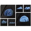 SHLAX&WING 5 Pieces Assorted Mens Pocket Square Handkerchiefs Set Lot