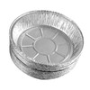50PCS 9 Inch Disposable Aluminum Foil Plates Round Tin Foil