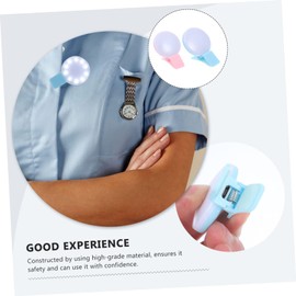 Operitacx 4Stücke Wiederaufladbares Krankenschwesterlicht USB Lichtclip Für Handtasche LED Beleuchtung Mit Lichtmodi Für Pflegekräfte